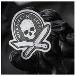 Samolepka M-Tac No Knife-No Life - svietiací