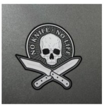 Samolepka M-Tac No Knife-No Life - svietiací