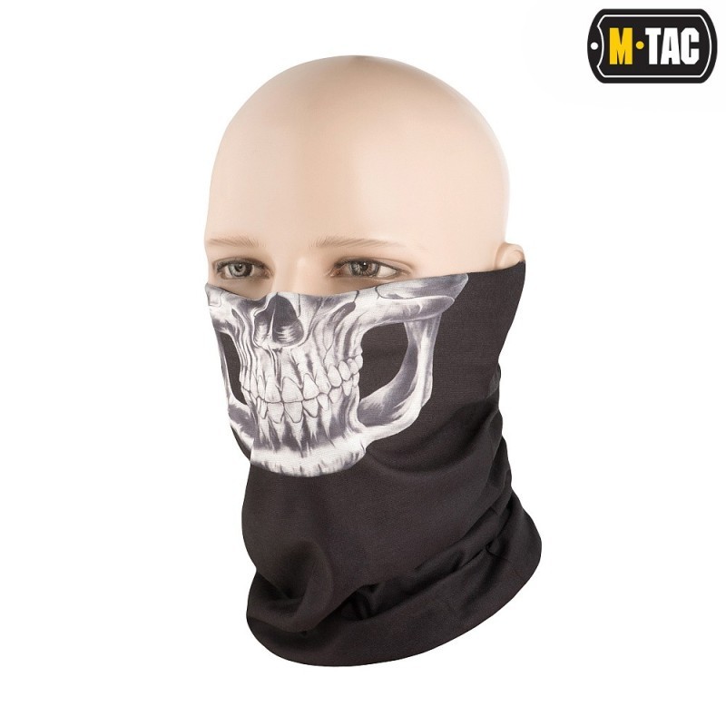 Nákrčník Multi-Wrap M-Tac Reaper Skull - čierny Nákrčník Multi-Wrap M-Tac Reaper Skull - čierny