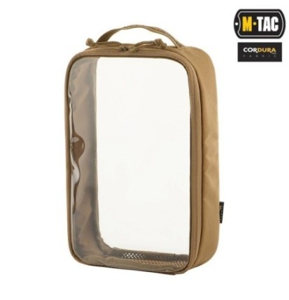 Puzdro viacúčelové M-Tac Travel Clear L - coyote