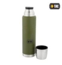 Termoska M-Tac Thermos Steel 1000 ml - olivová-strieborná