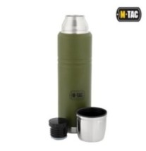 Termoska M-Tac Thermos Steel 1000 ml - olivová-strieborná