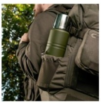 Termoska M-Tac Thermos Steel 1000 ml - olivová-strieborná