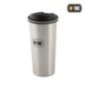 Mobilný termohrnček M-Tac Thermo Mug 450 ml - strieborný-čierny Mobilný termohrnček M-Tac Thermo Mug 450 ml - strieborný-čierny