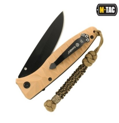 Šnúrka na nôž M-Tac Lanyard Scandinavian - coyote