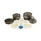 Súprava riadu M-Tac Crockery Set pre 4-5 osôb - sivá Súprava riadu M-Tac Crockery Set pre 4-5 osôb - sivá