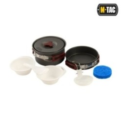 Súprava riadu M-Tac Individual Cookware Set - sivá