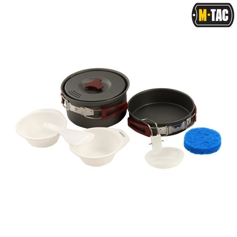 Súprava riadu M-Tac Individual Cookware Set - sivá Súprava riadu M-Tac Individual Cookware Set - sivá
