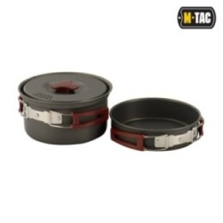 Súprava riadu M-Tac Individual Cookware Set - sivá