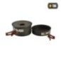 Súprava riadu M-Tac Individual Cookware Set - sivá Súprava riadu M-Tac Individual Cookware Set - sivá