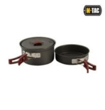 Súprava riadu M-Tac Individual Cookware Set - sivá