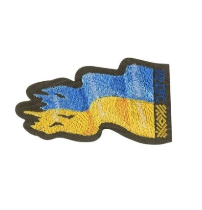 Nášivka M-Tac Battle Flag of Ukraine Reverse - farebná-olivová