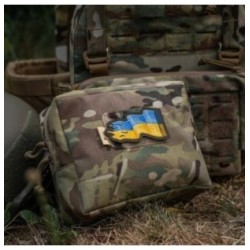Nášivka M-Tac Battle Flag of Ukraine Reverse - farebná-olivová