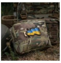 Nášivka M-Tac Battle Flag of Ukraine Reverse - farebná-olivová