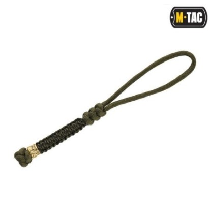 Šnúrka na nôž M-Tac Lanyard Granule - olivová