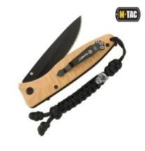 Šnúrka na nôž M-Tac Lanyard Snake Skull - čierna
