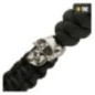 Šnúrka na nôž M-Tac Lanyard Snake Skull - čierna