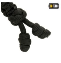 Šnúrka na nôž M-Tac Lanyard Snake Skull - čierna