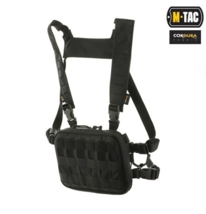 Vesta taktická M-Tac Chest Rig Military - čierna