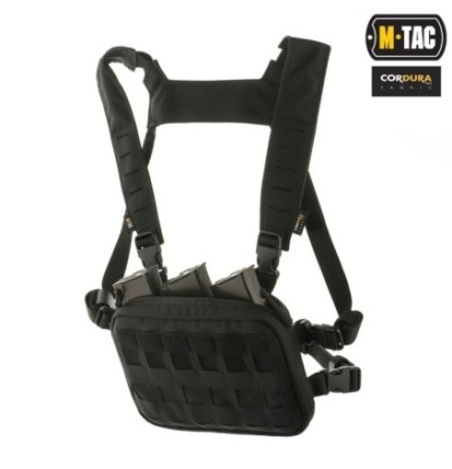 Vesta taktická M-Tac Chest Rig Military - čierna