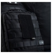 Panel na nášivky pre Molle väzbu M-Tac Morale Patches 8x13,5 - čierny