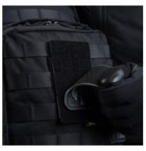 Panel na nášivky pre Molle väzbu M-Tac Morale Patches 8x13,5 - čierny