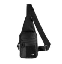 Batoh cez rameno M-Tac Bag Shoulder Chest Velcro - čierny
