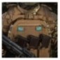 Nášivka M-Tac Tiger Eyes Laser Cut 2 ks - coyote-modrá Nášivka M-Tac Tiger Eyes Laser Cut 2 ks - coyote-modrá