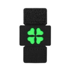 Nášivka M-Tac Clover Molle Patch - čierna-zelená