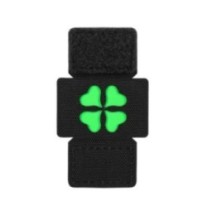 Nášivka M-Tac Clover Molle Patch - čierna-zelená