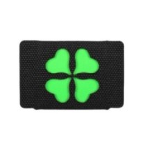 Nášivka M-Tac Clover Molle Patch - čierna-zelená