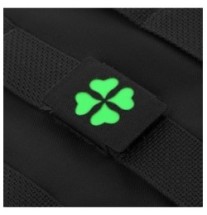 Nášivka M-Tac Clover Molle Patch - čierna-zelená