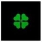 Nášivka M-Tac Clover Molle Patch - čierna-zelená Nášivka M-Tac Clover Molle Patch - čierna-zelená