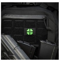Nášivka M-Tac Clover Molle Patch - čierna-zelená