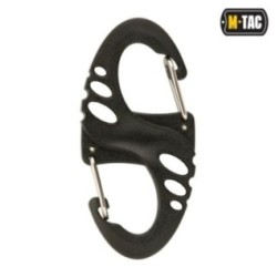 Karabína dvojitá taktická M-Tac S-Hook - čierna
