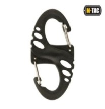 Karabína dvojitá taktická M-Tac S-Hook - čierna