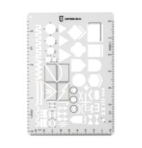 Pravítko M-Tac Ecopybook Tactical TZ NATO - priehľadné