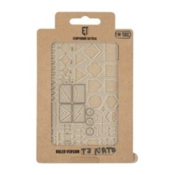 Pravítko M-Tac Ecopybook Tactical TZ NATO - priehľadné