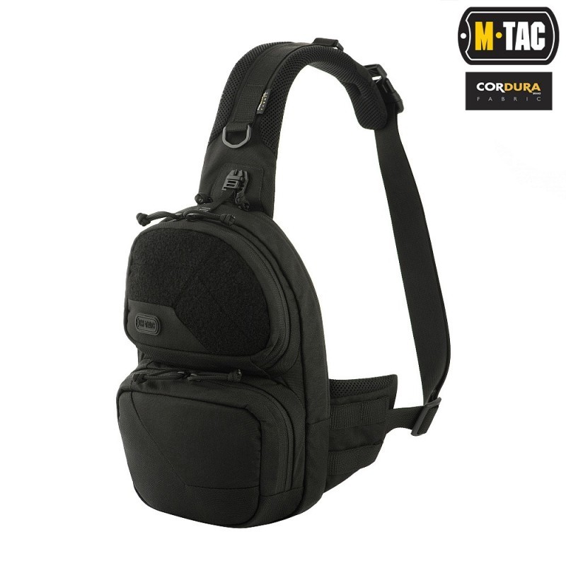Batoh cez 1 rameno M-Tac Buckler Elite - čierna