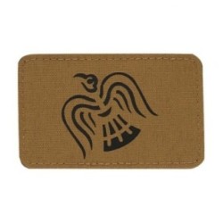 Nášivka M-Tac Raven Flag Laser Cut - coyote-čierna