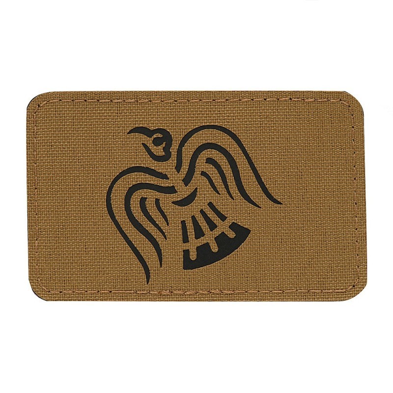 Nášivka M-Tac Raven Flag Laser Cut - coyote-čierna