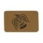 Nášivka M-Tac Raven Flag Laser Cut - coyote-čierna