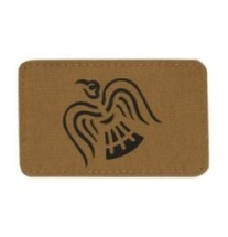 Nášivka M-Tac Raven Flag Laser Cut - coyote-čierna