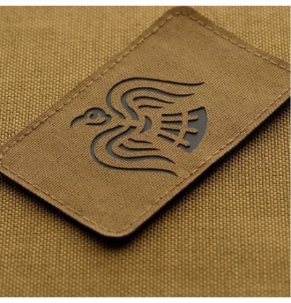 Nášivka M-Tac Raven Flag Laser Cut - coyote-čierna
