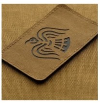 Nášivka M-Tac Raven Flag Laser Cut - coyote-čierna