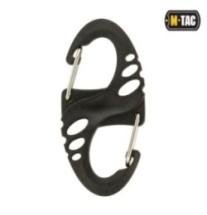 Karabína dvojitá taktická M-Tac S-Hook - čierna