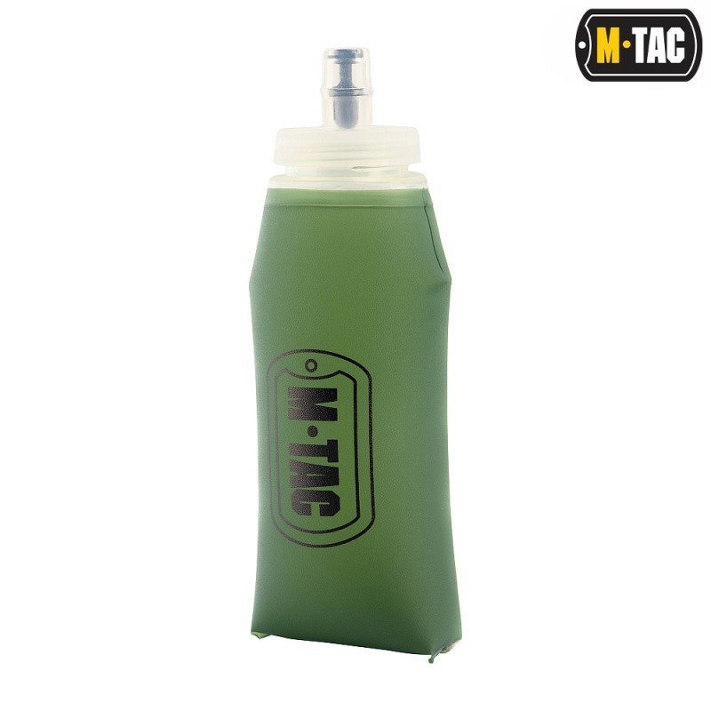 Fľaša skladacia M-Tac Collapsible Bottle 500 ml - olivová Fľaša skladacia M-Tac Collapsible Bottle 500 ml - olivová