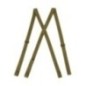Nohavicové traky M-Tac Elastic Suspenders L7 - ranger green