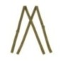 Nohavicové traky M-Tac Elastic Suspenders L7 - ranger green