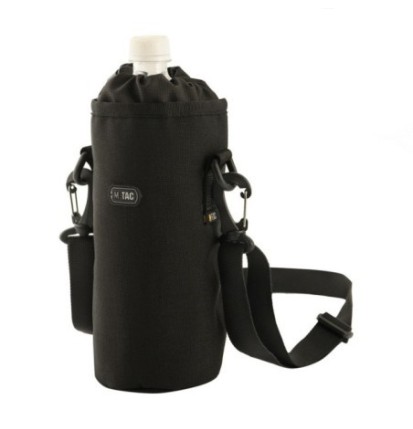 Púzdro na fľašu M-Tac Bottle Cover Strap - čierne